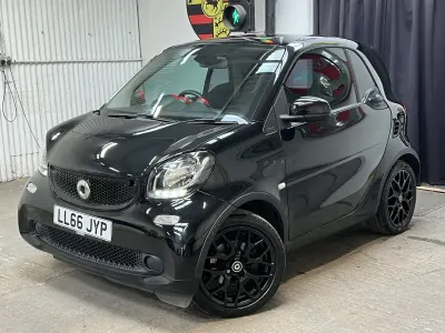Used Smart ForTwo Coupé Edition Black 71 HP (52 kW) 2016 Black Coupe
