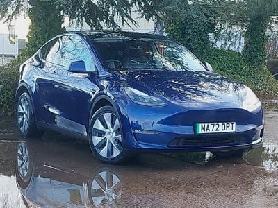 Used Tesla Model Y Long Range AWD 11 kW (15 HP) 2022 Blue SUV