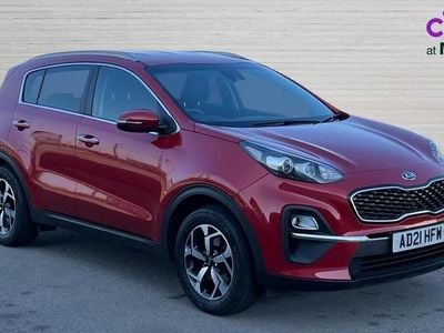 Used Kia Sportage 136 HP (100 kW) 2021 Red SUV