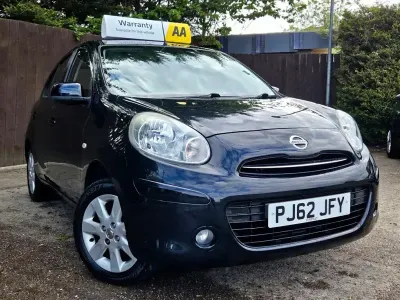 Used Nissan Micra Acenta 2013 Black Hatchback