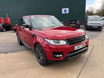 Used Land Rover Range Rover Sport HSE Dynamic 306 HP (225 kW) 2018 Red SUV