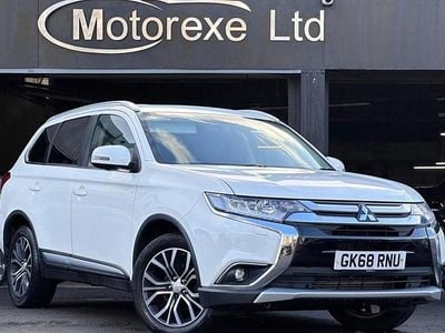 White Used 2018 Mitsubishi Outlander SUV | £12,495 (A bit pricey)
