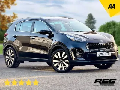 Used Kia Sportage 114 HP (83 kW) 2016 Black SUV