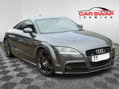 Begagnad Audi TT Black Edition 170 HK (125 kW) 2013 Grå Sportkupé