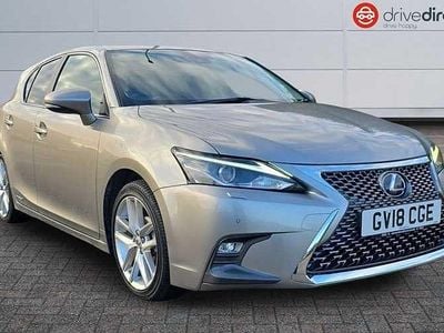 Used Lexus CT200h 136 HP (100 kW) 2017 Silver Hatchback