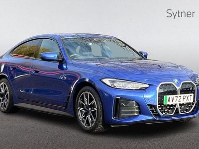 Used BMW i4 M Sport 246 kW (335 HP) 2022 Blue Sedan
