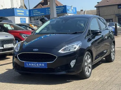 Used Ford Fiesta Trend 125 HP (91 kW) 2021 Black Hatchback