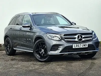 Used Mercedes GLC220 AMG Line Premium 170 HP (125 kW) 2017 Grey SUV