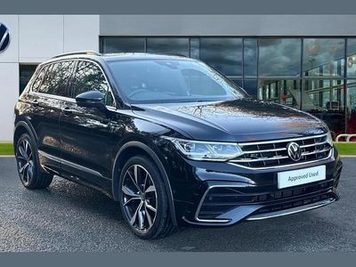 Used VW Tiguan R-line 150 HP (110 kW) 2022 Deep black pearl SUV