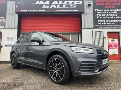 Used Audi Q5 Black Edition 190 HP (139 kW) 2019 Grey SUV