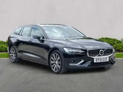 Used Volvo V60 Inscription 197 HP (144 kW) 2021 Black Estate