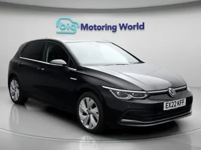 Used VW Golf VIII Style 130 HP (95 kW) 2022 Black Hatchback