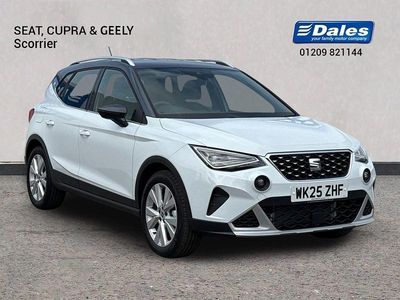 Used Seat Arona Xperience 115 HP (84 kW) 2025 Glacial white with grey roof SUV