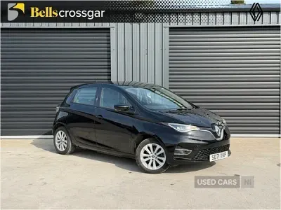 Used Renault Zoe Iconic 100 kW (136 HP) 2021 Black Hatchback