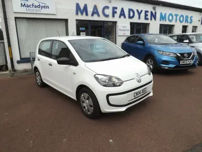 Used VW up! take up! 60 HP (44 kW) 2014 White Hatchback