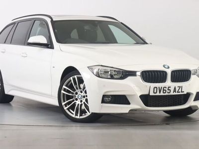 Used BMW 330 M Sport 252 HP (185 kW) 2015 White Estate