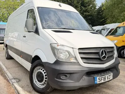 Używany Mercedes Sprinter 2018 Biały Van