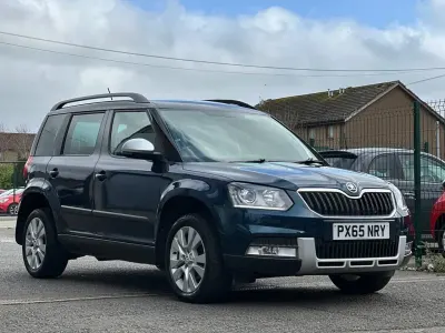 Used Skoda Yeti SE L 150 HP (110 kW) 2015 Blue SUV
