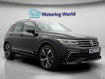 Used VW Tiguan R-line 150 HP (110 kW) 2021 Black SUV