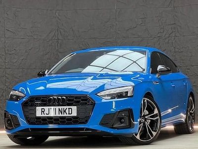 Used Audi A5 Sportback Black Edition 190 HP (139 kW) 2022 Blue Hatchback