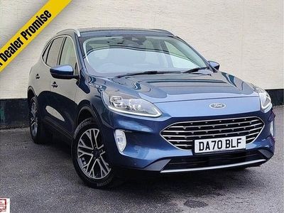 Begagnad Ford Kuga Titanium 120 HK (88 kW) 2020 Blå SUV
