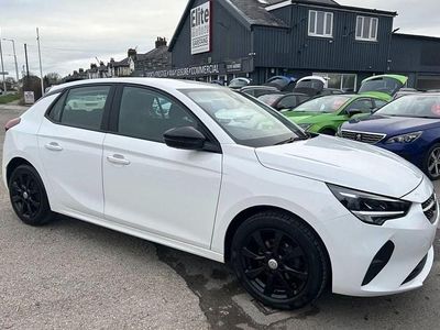 Used Vauxhall Corsa 75 HP (55 kW) 2021 White Hatchback