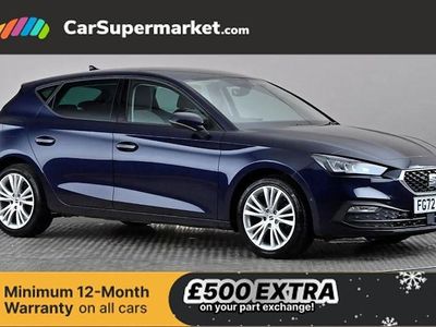 Blue Used 2022 Seat Leon SE Dynamic Hatchback | £14,497 (Fair price)
