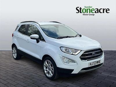 Used Ford Ecosport Titanium 125 HP (91 kW) 2022 White SUV