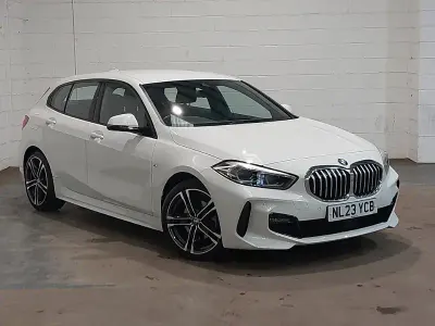 Used BMW 118 M Sport 136 HP (100 kW) 2023 White Hatchback