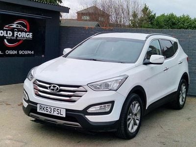 Used Hyundai Santa Fe Premium 194 HP (142 kW) 2013 White SUV