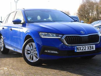 Blue Used 2022 Skoda Octavia SE Estate | £17,295 (Fair price)