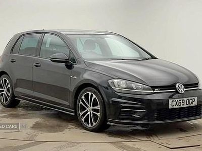 Used VW Golf VII R-line 150 HP (110 kW) 2019 Black Hatchback