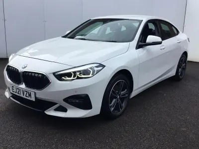 Used BMW 218 Sport Line 2021 White Coupe