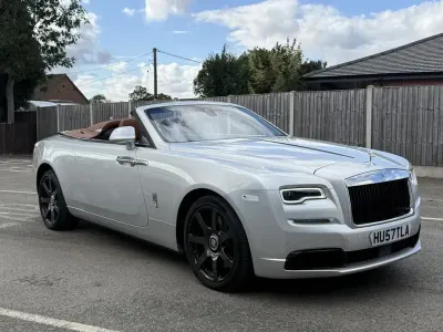 Used Rolls Royce Dawn 563 HP (414 kW) 2020 Silver Cabriolet