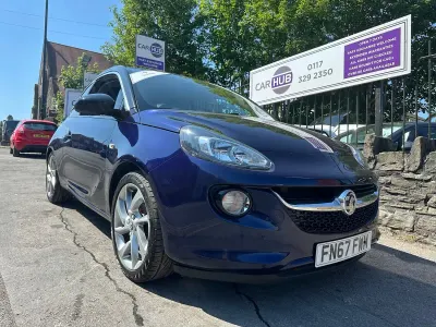 Used Vauxhall Adam Slam 100 HP (73 kW) 2017 Blue Hatchback