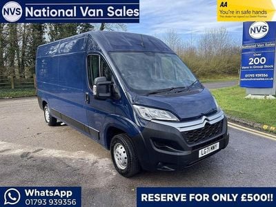 Used Citroën Relay 140 HP (102 kW) 2021 Blue Van
