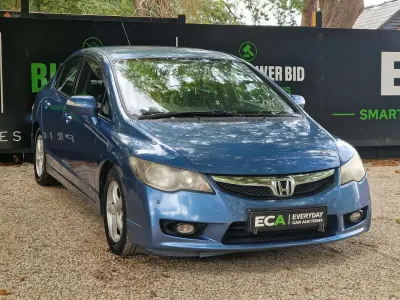 Used Honda Civic ES 2010 Blue Sedan
