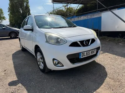 Used Nissan Micra Acenta 2015 White Hatchback