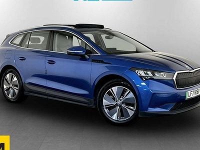 Used Skoda Enyaq iV ecoSuite 150 kW (204 HP) 2021 Blue SUV