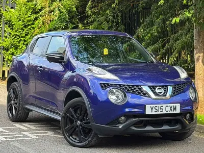 Used Nissan Juke Tekna 117 HP (86 kW) 2015 Blue SUV