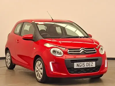 Used Citroën C1 Feel 68 HP (50 kW) 2015 Red Hatchback