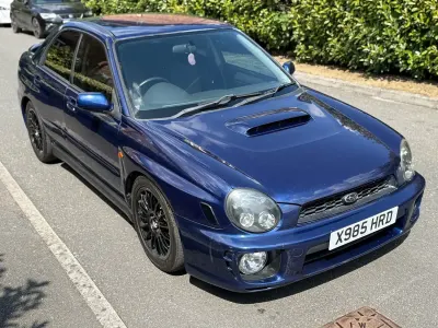 Used Subaru Impreza 2001 Blue Sedan