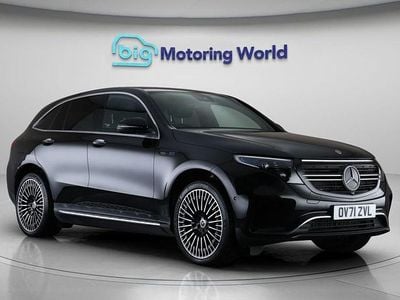 Used Mercedes EQC400 AMG line 300 kW (408 HP) 2021 Black SUV