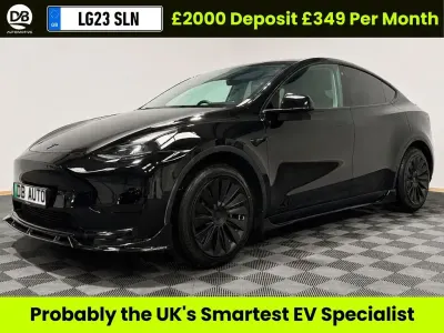 Used Tesla Model Y Long Range AWD 378 kW (514 HP) 2023 Black SUV