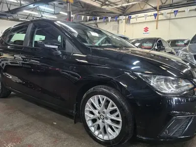 Used Seat Ibiza SE Technology 80 HP (58 kW) 2018 Black Hatchback
