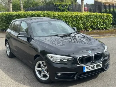 Używany BMW 118 Comfort Edition 150 KM (110 kW) 2016 Czarny Hatchback