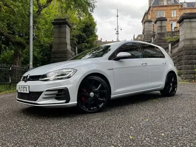 Used VW Golf VII GTD 184 HP (135 kW) 2017 Silver Hatchback