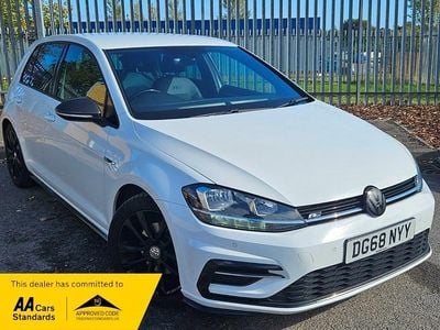 White Used 2018 VW Golf VII R-line Hatchback | £15,290 (Fair price)