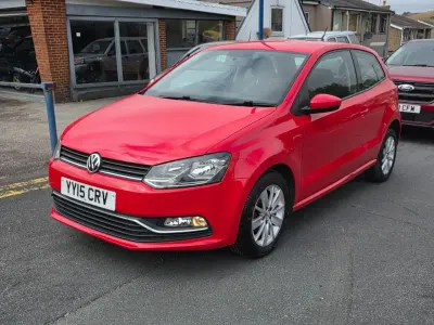 Used VW Polo SE 2015 Red Hatchback