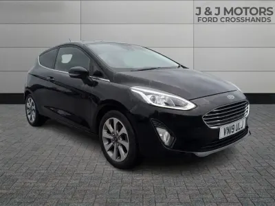 Used Ford Fiesta Zetec 2019 Black Hatchback